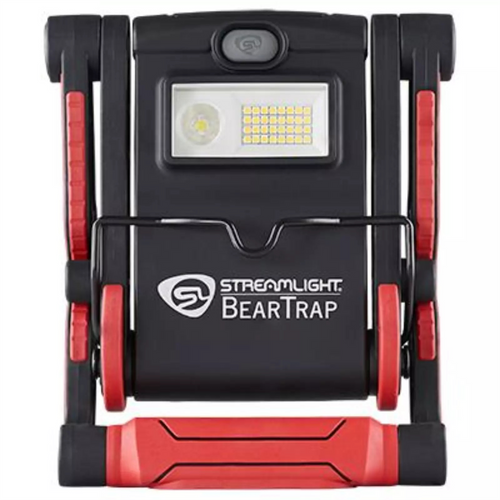 Streamlight BearTrap 360 Rechargeable Work Light with Rotating Body - Black/Red Streamlight BearTrap 360 Rechargeable Work Light with Rotating Body - Black/Red