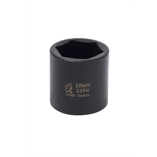 Sunex 1/2 in. Drive 28 mm Impact Socket
