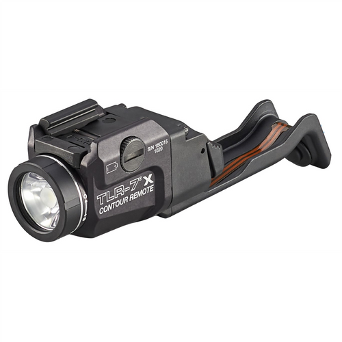 Streamlight TLR-7 X USB Multi-Fuel, Low-Profile, Rail-Mounted Light with Interchangeable Rear Paddle Switches, Black