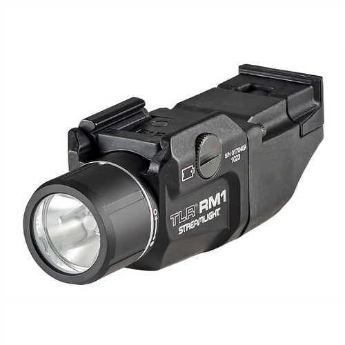 Streamlight TLR RM 1 Laser Rail Mounted Tactical Light with Red Laser, Black Streamlight TLR RM 1 Laser Rail Mounted Tactical Light with Red Laser, Black