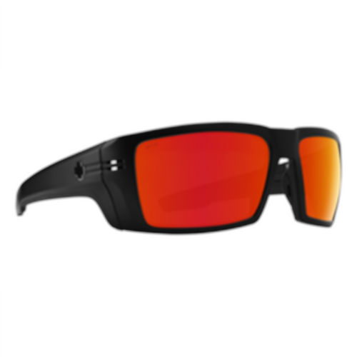Spy Optics Rebar ANSI Matte Black Happy Bronze Red Spectra Mirror