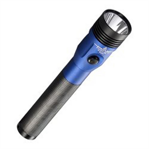 Streamlight Stinger LED HL 800 Lumen Rechargeable Flashlight - 120V AC/12V DC PiggyBack Smart Charge - Blue