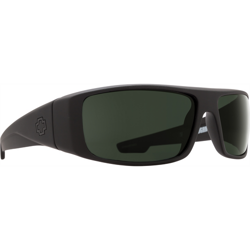 SPY OPTIC INC Logan Sunglasses, Soft Matte Black Frame