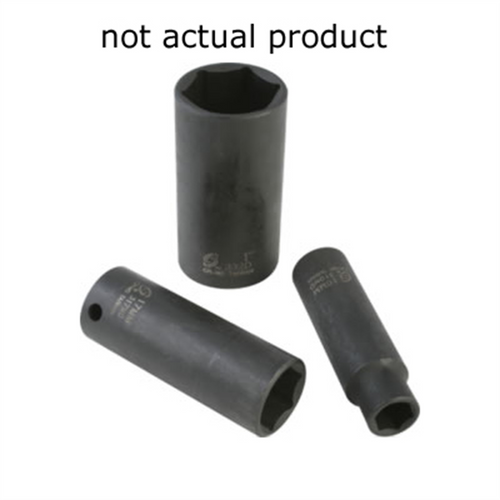 SUNEX 3/8" Dr. 3/4" 12 Point Deep Universal Impact Socket