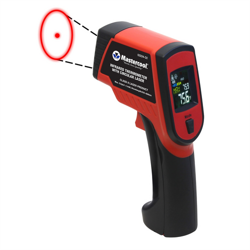 Mastercool LASER IR THERMOMETER W/ CIRCULAR LASER
