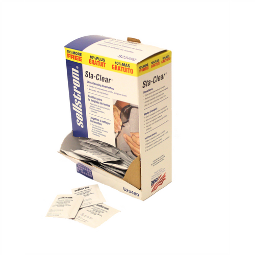 Sellstrom Sellstrom - Pre-moistened non-alcohol based cleaning towelettes - 110 Qty Packets per box Sellstrom Sellstrom - Pre-moistened non-alcohol based cleaning towelettes - 110 Qty Packets per box