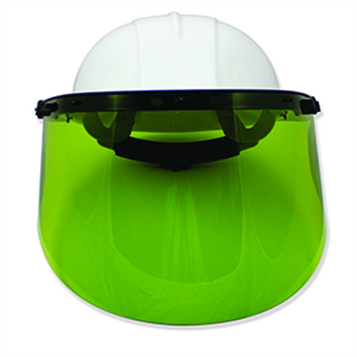 Sellstrom Sellstrom - Face Shield - 312 Series - 9.75" x 20" x 0.060" Window - ArcFlash - Window, Adapter Bracket and Hard Hat Combination