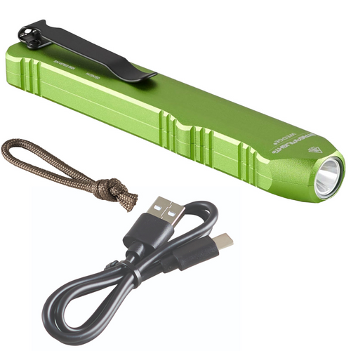 Streamlight Wedge Rechargeable EDC 300 Lumen Flashlight with 1000 Lumen Thro mode - Lime Green