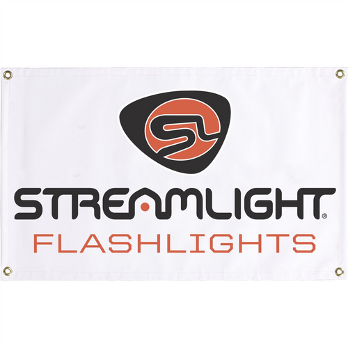 Streamlight White Vinyl Banner 31.5x19" (80.01x48.26cm)