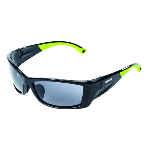 Sellstrom Sellstrom - Safety Glasses - XP460 Series - Smoke Lens -Black/Green Frame -  HC/AF