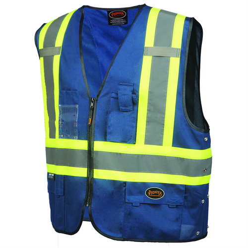 Pioneer Pioneer - Safety Vest - Navy - Size L/XL Pioneer Pioneer - Safety Vest - Navy - Size L/XL