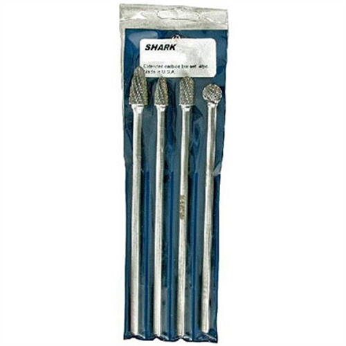 Shark Industries 6PC LONG CARBIDE BURR SET Shark Industries 6PC LONG CARBIDE BURR SET