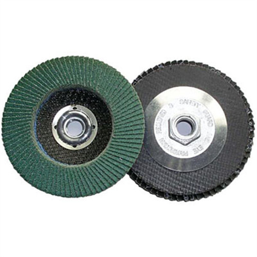 Shark Industries 4.5" Flap Disc/Zirc Hubbed