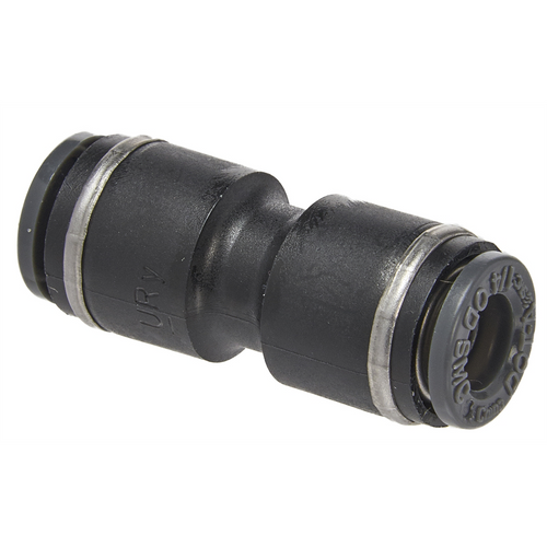 S.U.R.&R. STRAIGHT UNION 1/4" TUBE (2)