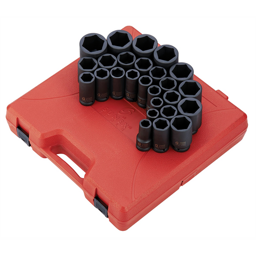 SUNEX 26-Piece 3/4 in. Drive 6-Point Metric