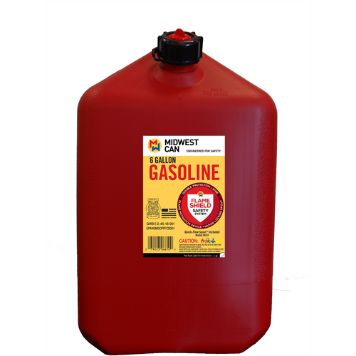 Midwest Can 6 Gallon FMD Gas Can