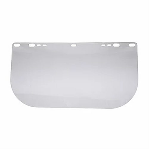 Jackson Safety Jackson Safety - Replacement Windows for F10 PETG Face Shields - Clear - 8" x 15.5" x.040" x .040" - E Shaped - Unbound - (100 Qty Pack) Jackson Safety Jackson Safety - Replacement Windows for F10 PETG Face Shields - Clear - 8" x 15.5" x.040" x .040" - E Shaped - Unbound - (100 Qty Pack)