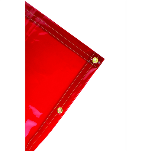 Wilson by Jackson Safety Wilson by Jackson Safety - Transparent Welding Curtain - 6' x 10' - Weight (per sq. yd.) 13 oz - Thickness 0.014" - Orange - Amp Usage Medium/High