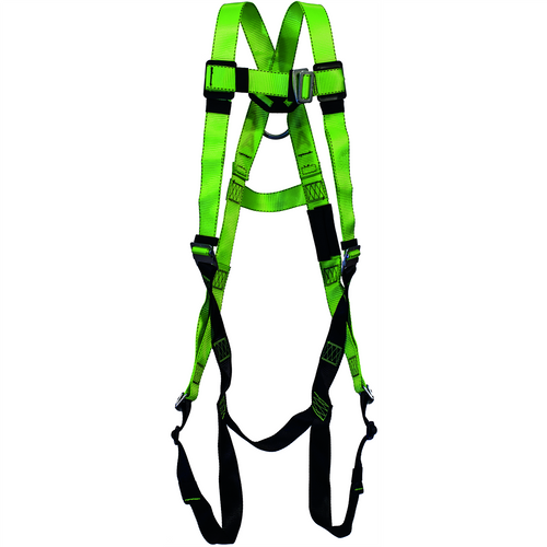 PeakWorks PeakWorks - Contractor Harness - 1D - Weight Capacity 400 Lbs - Class A - Pass-Thru Buckles