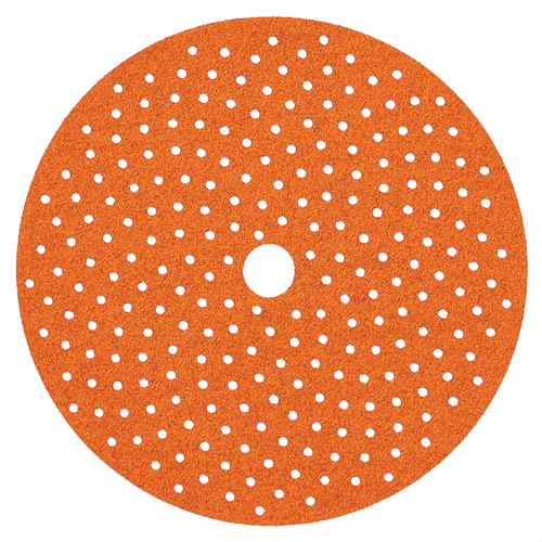 Norton Blaze Multi-Air Cyclonic 97505 A995 Series Vacuum NorGrip Sanding Disc, 6 in, P80 Grit