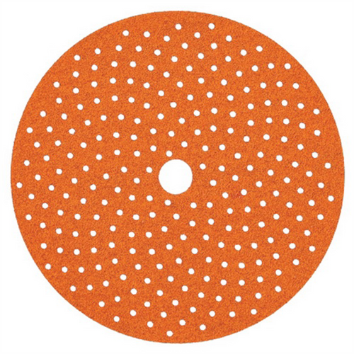 Norton Blaze Multi-Air Cyclonic 97516 A995 Series Grip-On Sanding Disc, 6 in, P320 Grit