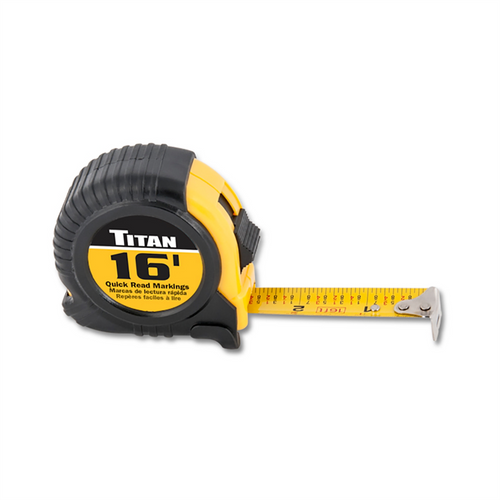 TITAN 16' TAPE MEASURE TITAN 16' TAPE MEASURE