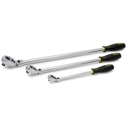 Star Asia Dba Titan 3-PC EXTRA-LONG FLEX-HEAD RATCHET SE