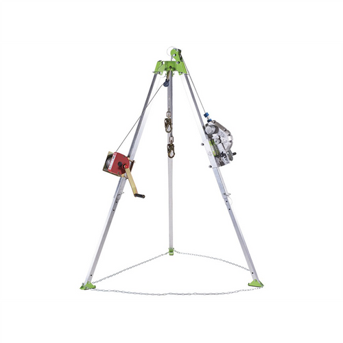 PeakWorks PeakWorks - Confined Space Kit: Tripod, 3-Way 60' SRL, 65' (20 m) Man Winch and Bag PeakWorks PeakWorks - Confined Space Kit: Tripod, 3-Way 60' SRL, 65' (20 m) Man Winch and Bag