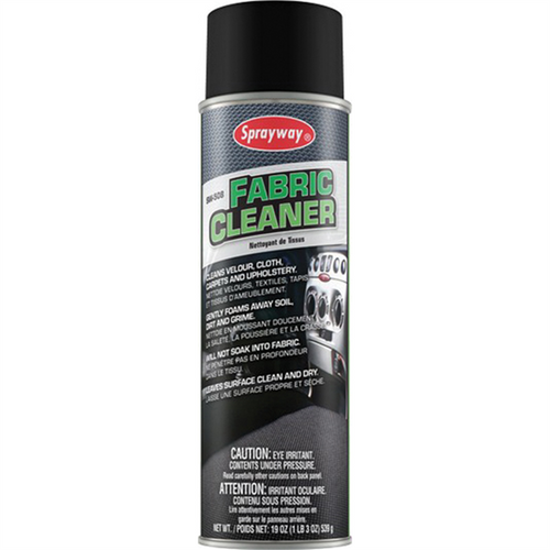 Sprayway Inc. SW508 Fabric Cleaner, 20 oz Can, Hazy, Aerosol Sprayway Inc. SW508 Fabric Cleaner, 20 oz Can, Hazy, Aerosol