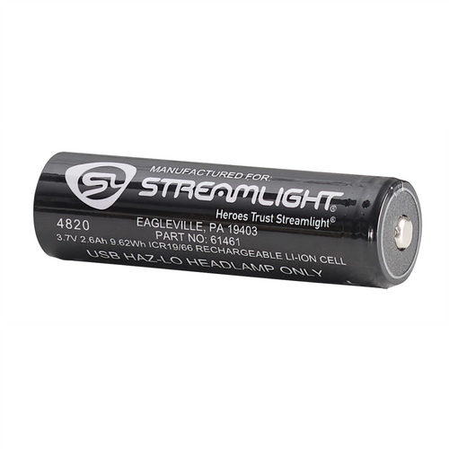 Streamlight Lithium Ion Replacement Battery for USB HAZ-LO Headlamp Streamlight Lithium Ion Replacement Battery for USB HAZ-LO Headlamp