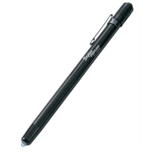 Streamlight 2 Lumen Stylus Penlight - Black - Clam - Red LED