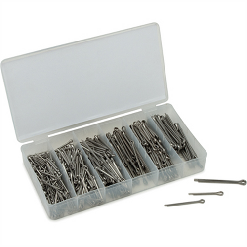 Titan 555 Piece Stainless Steel Cotter Pin Assortment Titan 555 Piece Stainless Steel Cotter Pin Assortment