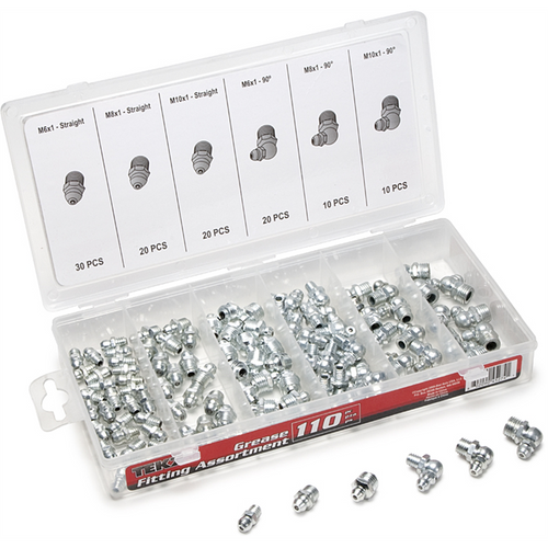 TITAN 110-PC GREASE FIT ASSORTMENT