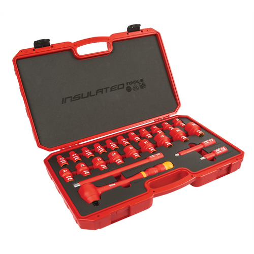 TITAN 24-PC 1/2" DR VDE INSULATED SO