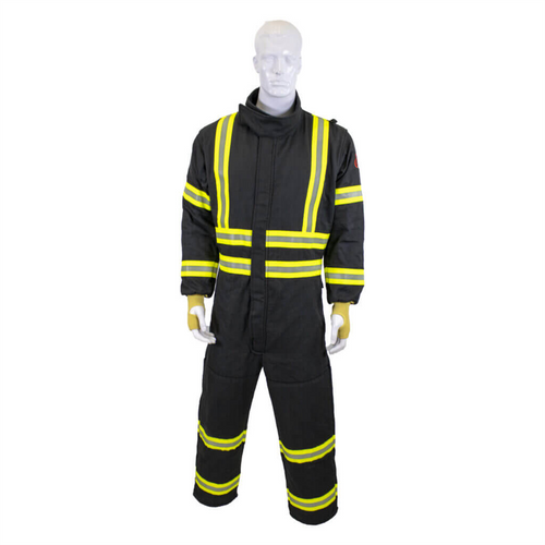 Oberon Coveralls - Gas Extraction - GES8+&trade; - With Escape Strap - Color: Black - Size: Large Tall