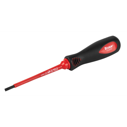 Titan Insulated Screwdriver Slotted 5/32 in. x 4 in. Titan Insulated Screwdriver Slotted 5/32 in. x 4 in.