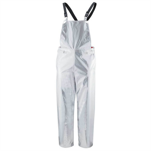 Oberon Bib Overalls - Heat Reflective Aluminized PBI Kevlar - Size: Medium
