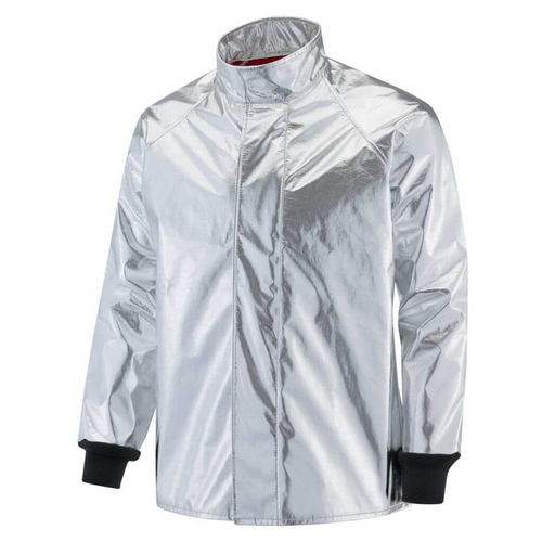 Oberon Coat - Heat Reflective Aluminized PBI Kevlar - Size: XL Oberon Coat - Heat Reflective Aluminized PBI Kevlar - Size: XL