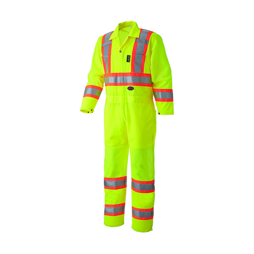 Pioneer Pioneer - Coverall - Hi-Viz - Traffic Safety - Hi-Viz Yellow/Green - Size 2XL Pioneer Pioneer - Coverall - Hi-Viz - Traffic Safety - Hi-Viz Yellow/Green - Size 2XL