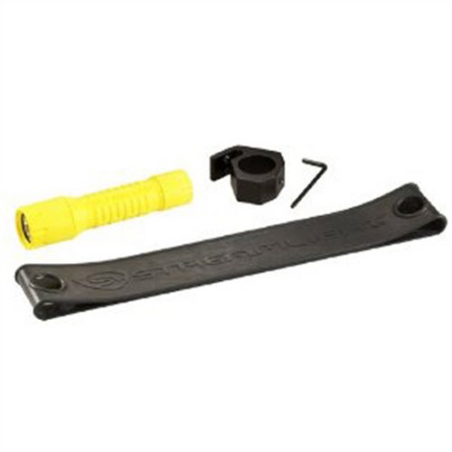 Streamlight 600 Lumen PolyTac Helmet Lighting Kit Flashlight - Includes helmet mount, rubber helmet strap and (2) CR123A lithium batteries - Clam - Yellow Streamlight 600 Lumen PolyTac Helmet Lighting Kit Flashlight - Includes helmet mount, rubber helmet strap and (2) CR123A lithium batteries - Clam - Yellow