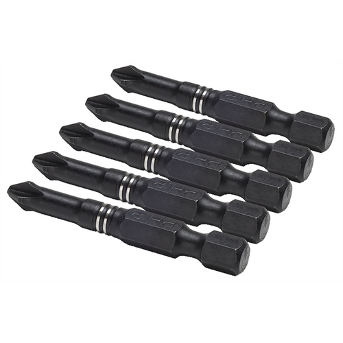 TITAN 5-PC. 2" PHILLIPS PH2 IMPACT BIT TITAN 5-PC. 2" PHILLIPS PH2 IMPACT BIT