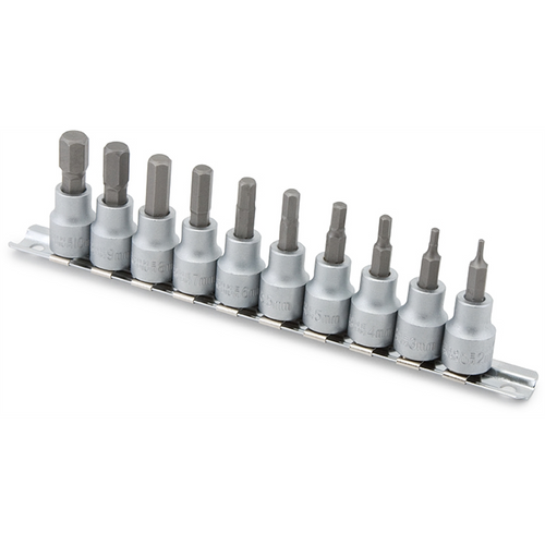 TITAN 10-PC 3/8" DR METRIC HEX BIT S