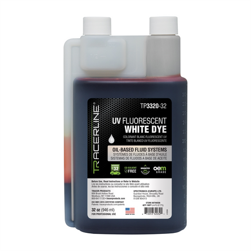 Tracer Products 32 oz (946 ml) bottle of multi-colored fluid dye