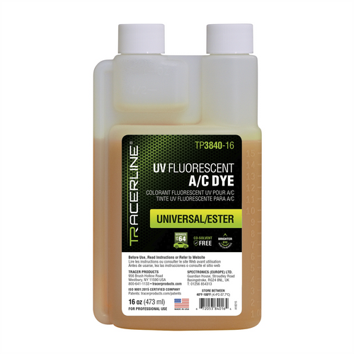 Tracer Products 16 oz (473 ml) bottle universal/ester A/C dye