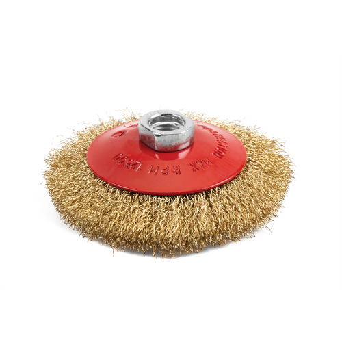 Titan 4- 1/2 in. Crimped Bevel Wire Wheel Titan 4- 1/2 in. Crimped Bevel Wire Wheel
