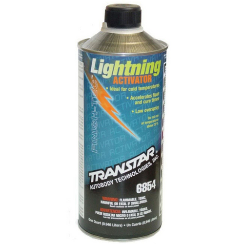 Transtar Autobody Products 6854 6800 Series Lightning Activator, 1 qt Can, Clear, Liquid