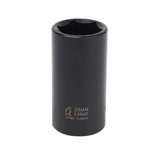 Sunex 1/2 in. Drive 28 mm Deep Impact Socke