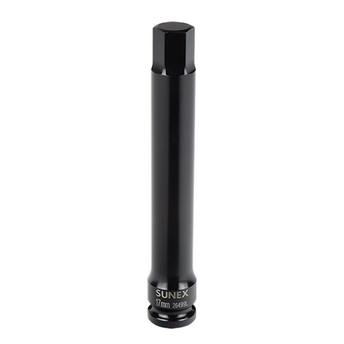 Sunex 1/2 in. Drive 17 mm Hex Impact Socket