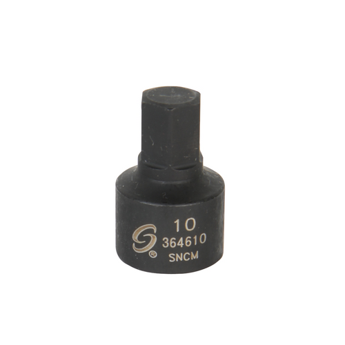 SUNEX 3/8" Dr. 10mm Stubby Hex Impact Driver SUNEX 3/8" Dr. 10mm Stubby Hex Impact Driver
