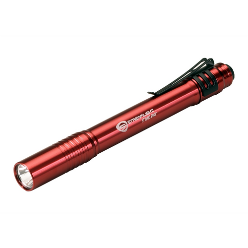 Streamlight 100 Lumen Stylus Pro Penlight - Red - Clam - White LED